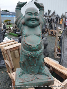 Bouddha rieur debout H50 cm