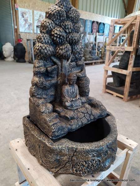 Fontaine intérieur arbre Bouddha