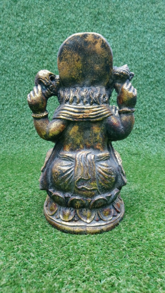Ganesh assis résine 30 cm