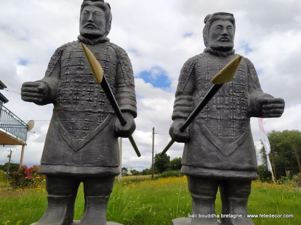 Soldats de Xian debout 100cm