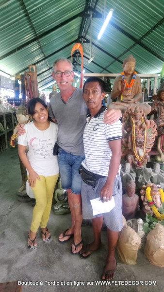 bali bouddha bretagne à bali achat artisan balinais import déco  statue ganesh
