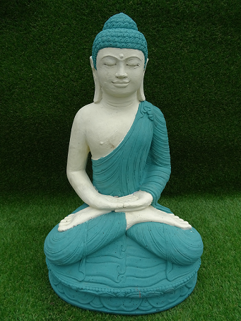 Bouddha ciment H60 cm