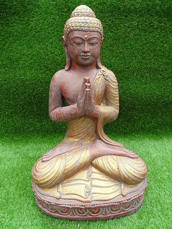 Bouddha prière H60 cm