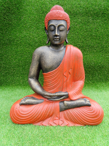 Bouddha rouge 60 cm