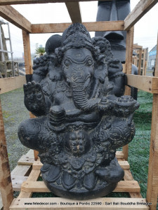 Ganesh noir H60 cm