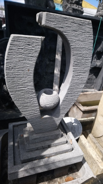 Grande fontaine ciment 2 anses