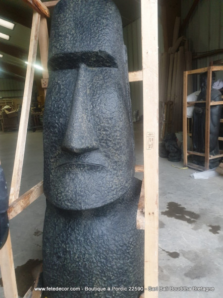 Statue Moai H177 cm