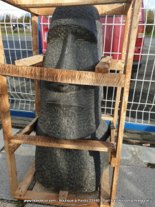 Statue Moai H100cm