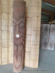 Totem tiki maori H200 cm
