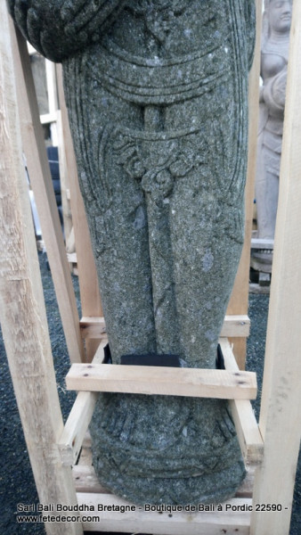 Statue pierre déesse Indoue H150 cm