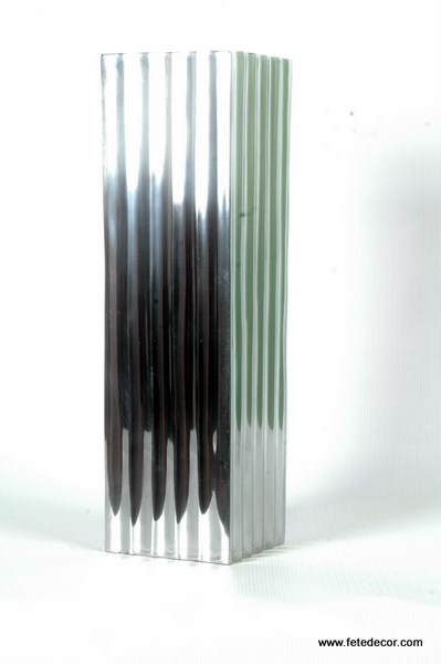 Grand vase design aluminium