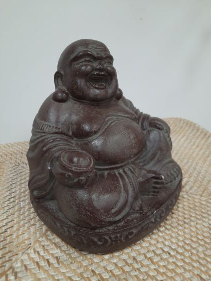 Bouddha Rieur Marron