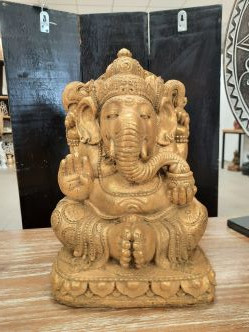 Ganesh doré antique H30 cm