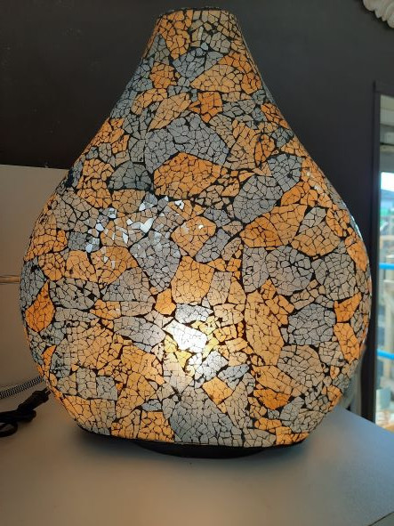 Lampe bouteille céramique